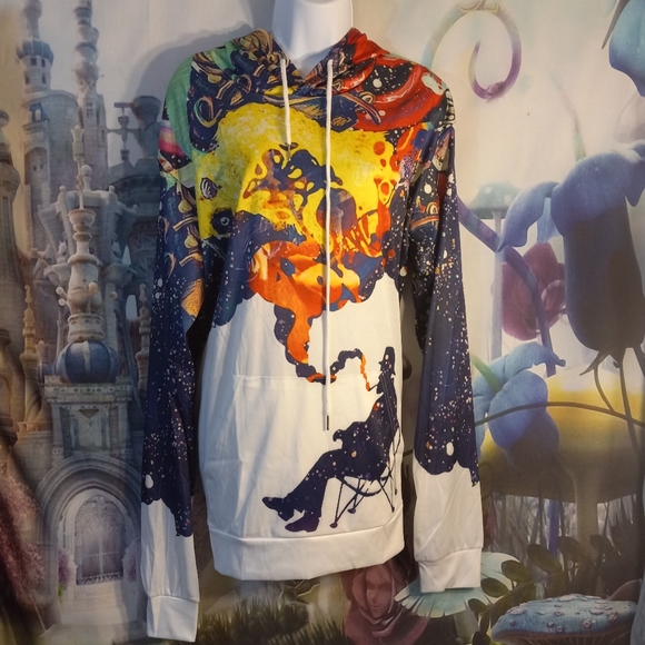 Smoking your troubles away hoodie - Picture 7 of 11